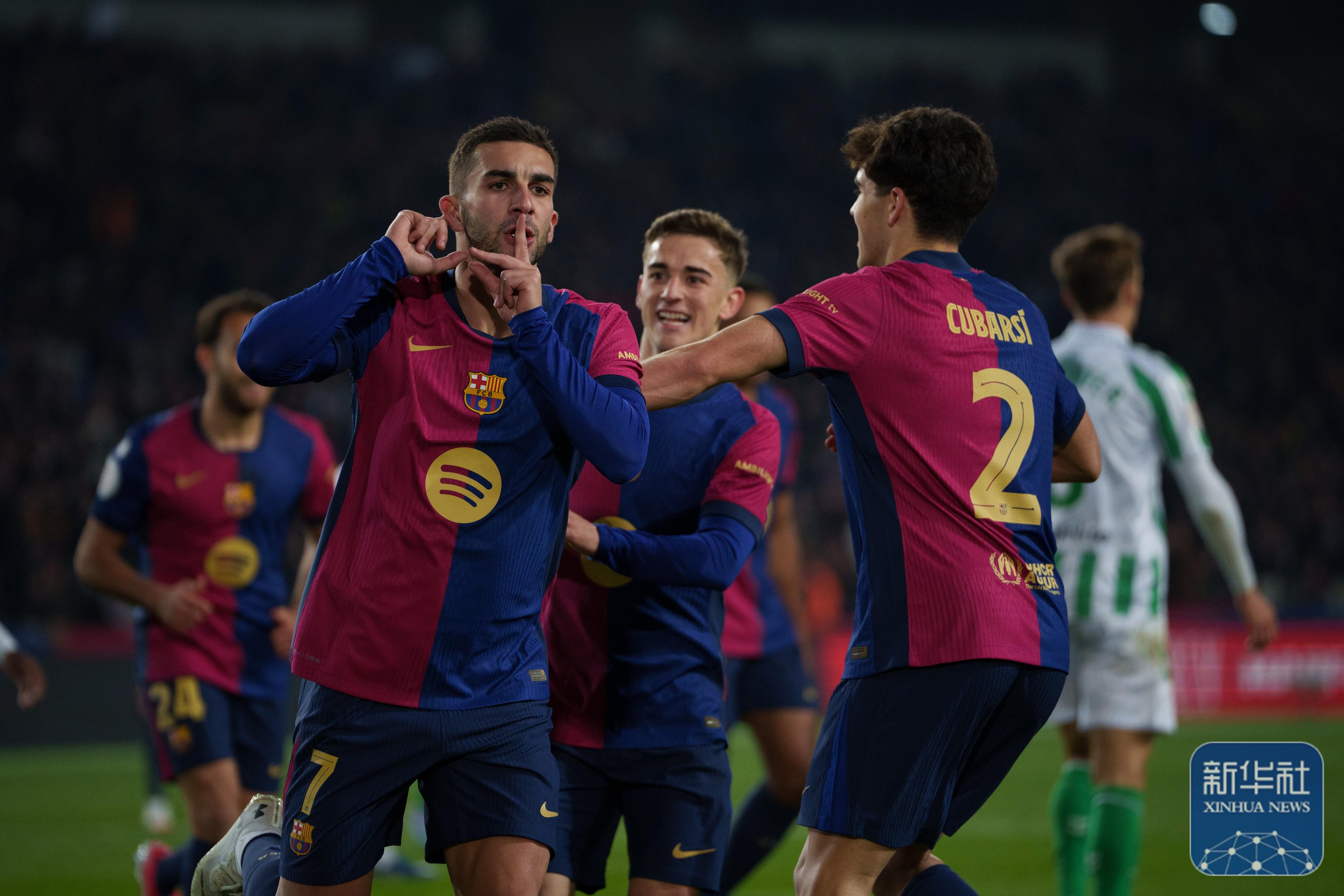 葡萄牙逆转巴萨，罗德里关键制胜