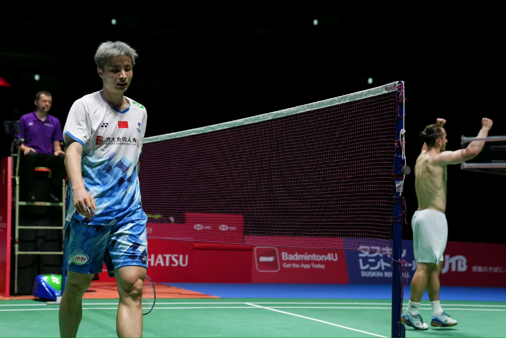 日本队逆转泰国队，石宇奇带队取胜