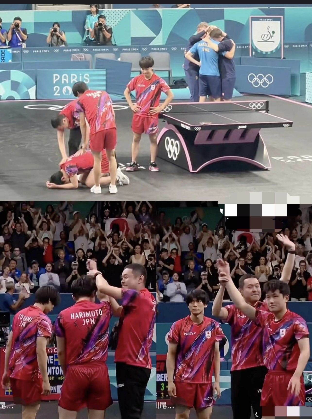 波兰队逆转瑞典队，张本智和点燃赛场