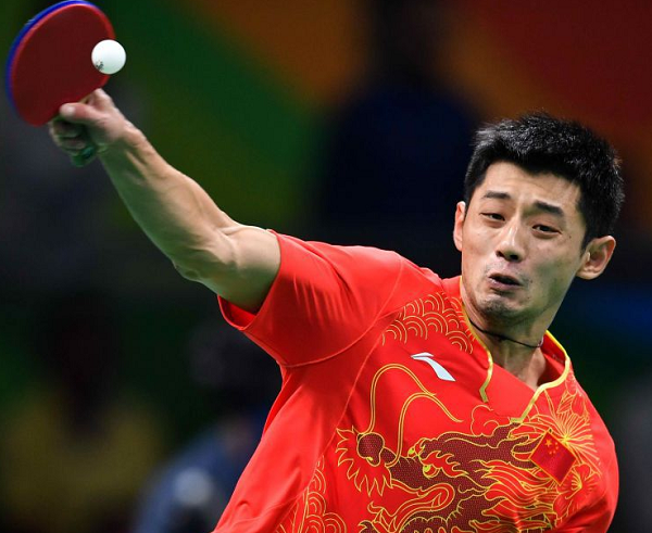 法国队横扫中国队，张继科带队取胜