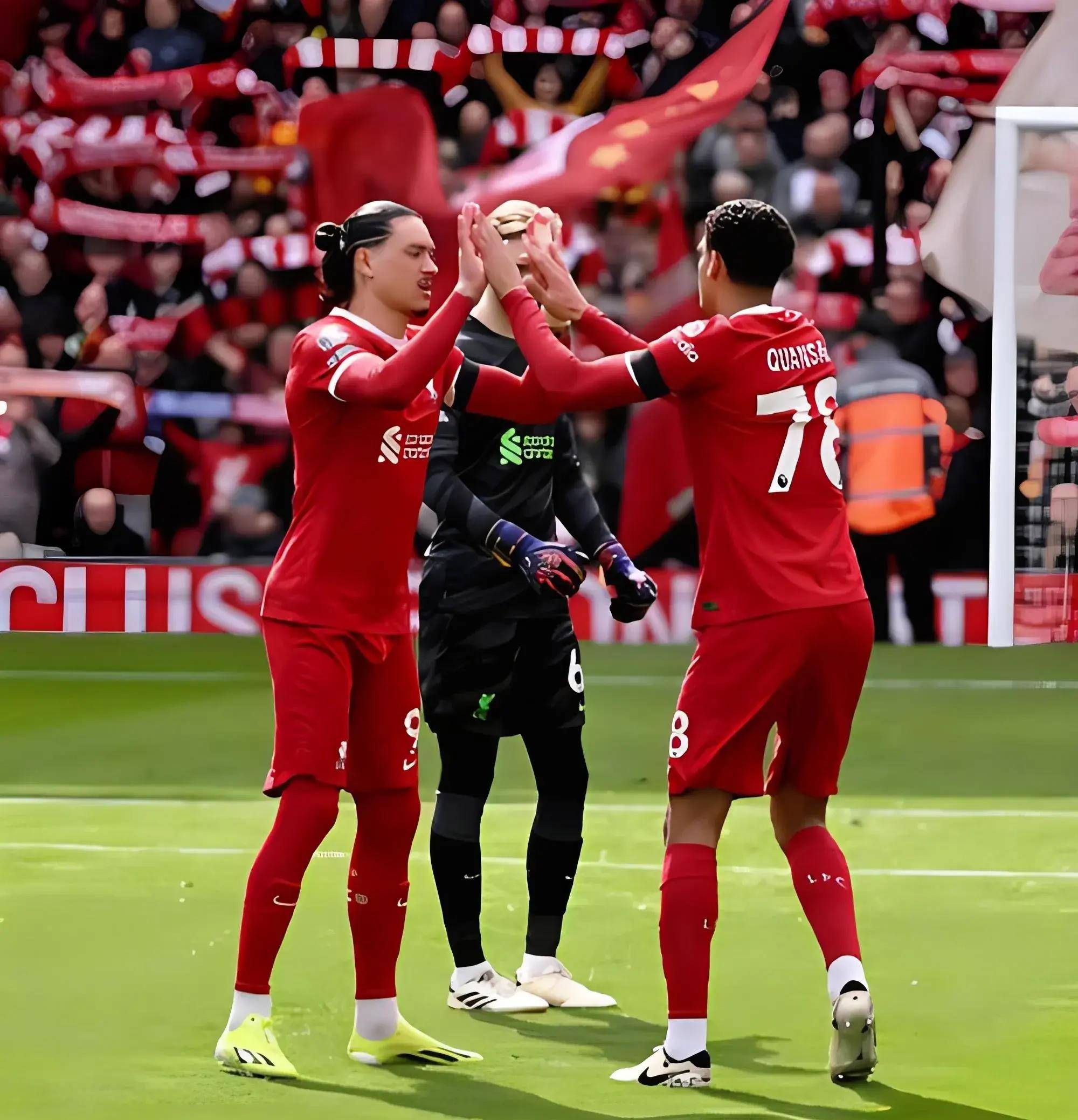 利物浦客场绝杀布莱顿，继续领跑积分榜